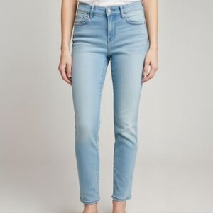 Levis Lady Style Slight Curve Bootcut Jeans Light Wash Vintage Denim Y2K W26 L33